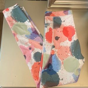 Girls Zyia colorful pocket leggings